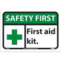 Nmc SAFETY FIRST AID KIT SIGN,  SF65P